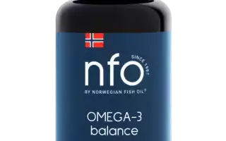 Омега-3 и витамины NFO: здоровье в каждой капсуле