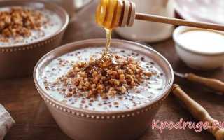 Гречка с кефиром для похудения: рецепт и как приготовить?