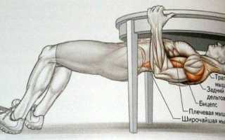 Подтягивания на перекладине