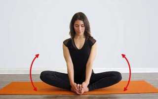 Бабочка — простое упражнение для растяжки и здоровья